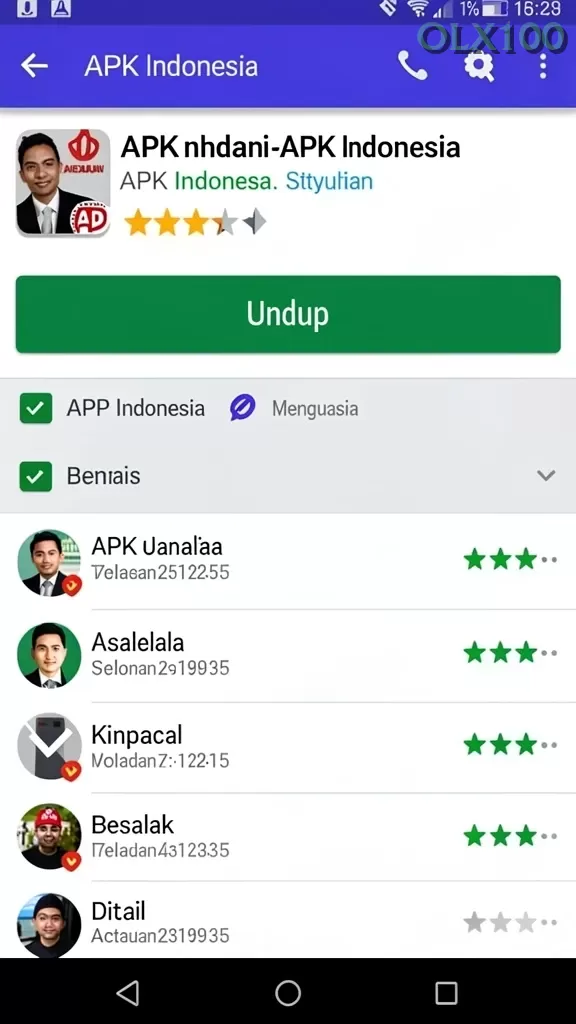 Cuplikan layar ANOBOY — halaman utama