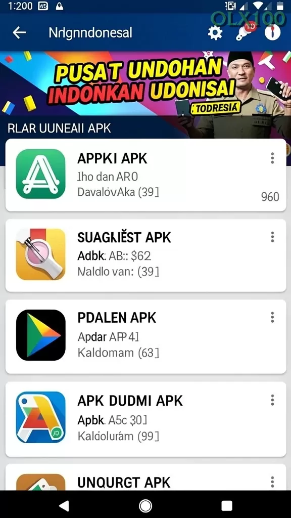 Cuplikan layar WAJAN4D — pengaturan akun